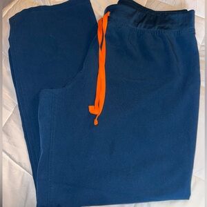 XL figs Caribbean blue Kade scrub pant ￼